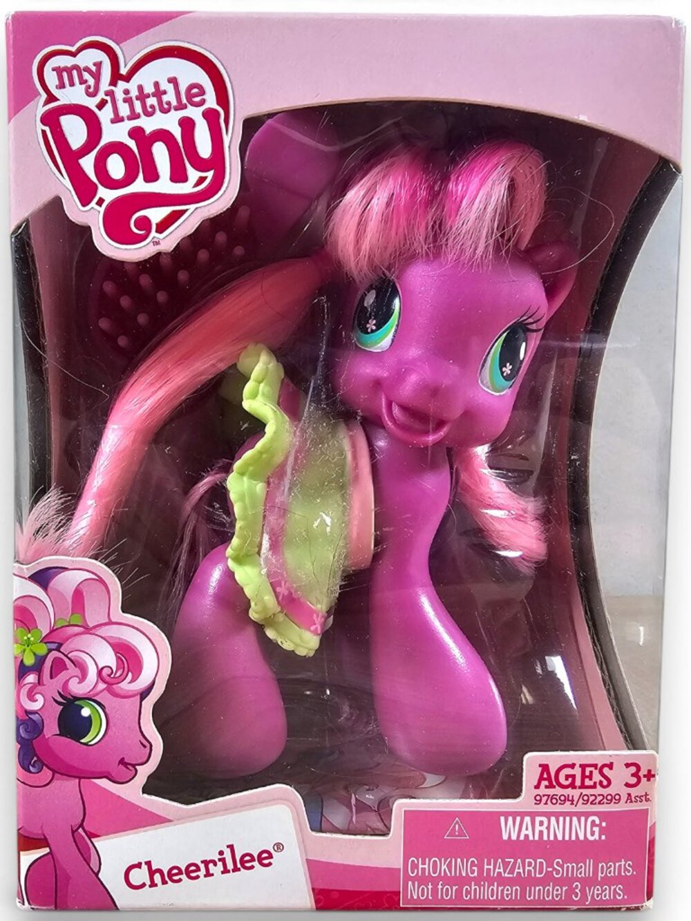 Hasbro My Little Pony Cheerilee G3.5 Brushable Figure with Skirt NEW MLP 2009
